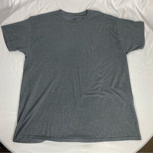 Fruit of the Loom Men’s Platinum Basic Dark Heather Gray Tee